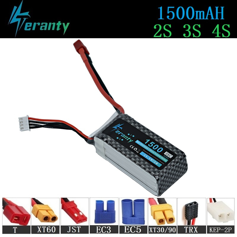Drone Battery Li-Ion - 7.4v 11.1v 14.8v 1500mAh Lipo Battery
